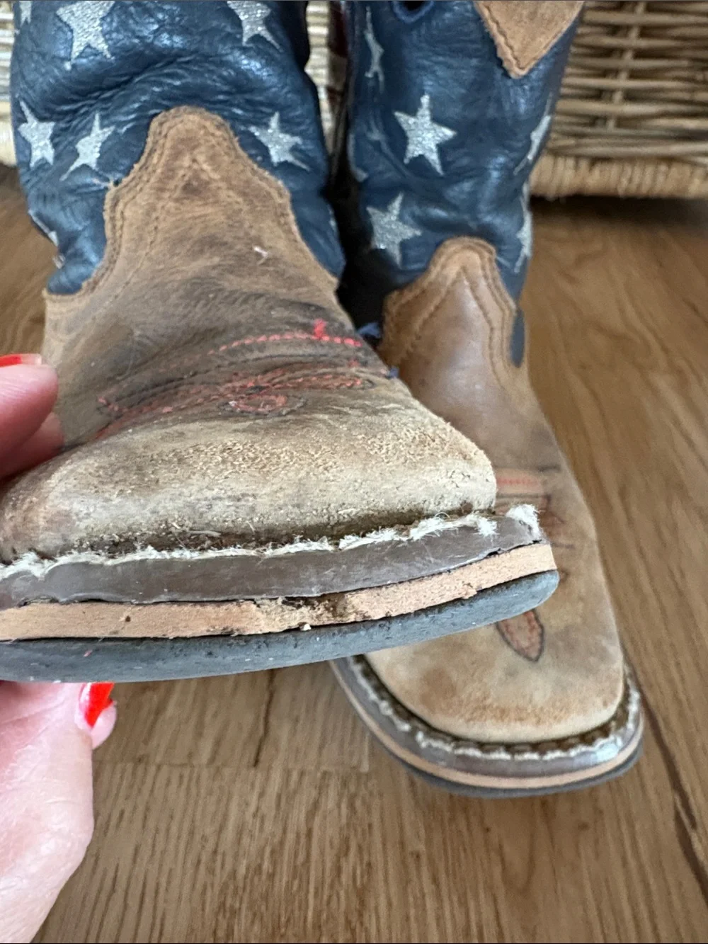 Cody James American flag cowboy boots